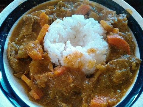 きな粉たっぷりカレー